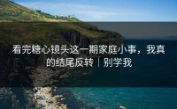 看完糖心镜头这一期家庭小事，我真的结尾反转｜别学我