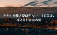 刚刚！神秘人疑似卷入牛牛视频风波，神马电影全网沸腾